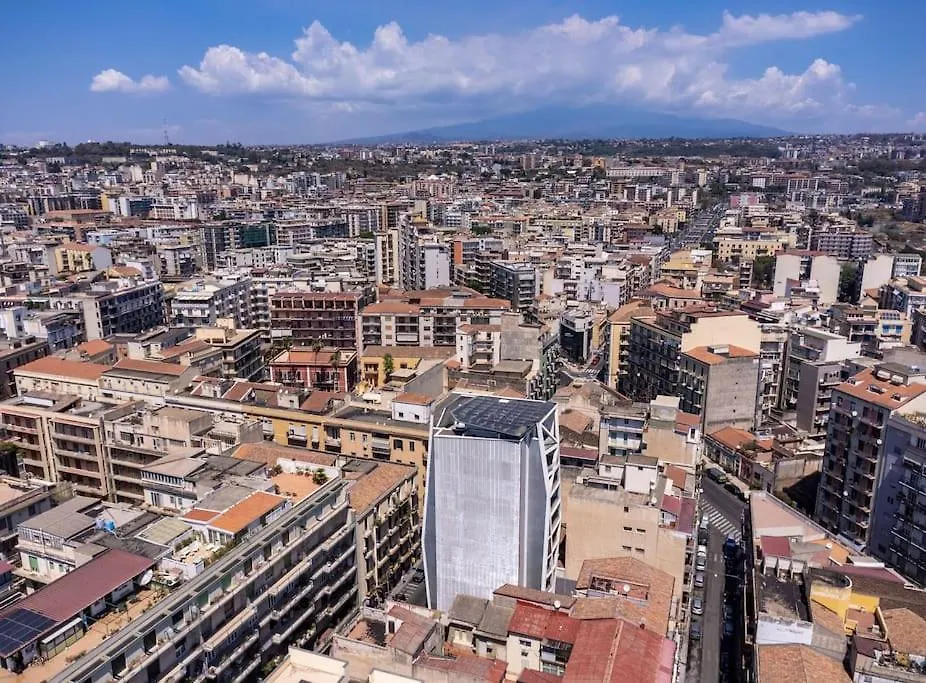 Torre G Luxury Penthouse - Jacuzzi And Parking Car Apartment Catania
